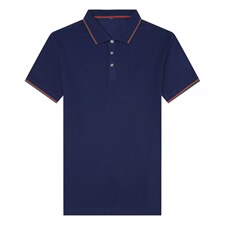 夏季新款男士翻领短袖t恤中年有领男装上衣服休闲POLO衫，男装T恤，电商B212（原钱塘6029）