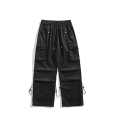 703-K359-P55秋季高品质含锦高街潮牌宽松工装直筒休闲裤，男装工装外套，星座703