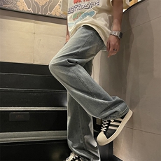 夏季新款上新高街微喇牛仔裤K622P50，男装牛仔裤，电商D325