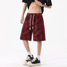 夏季新款显瘦百搭休闲短裤潮流五分裤XZ211-K2519-P45，男装休闲裤，星座211-1