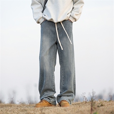 903-YK28-特P65【S-3XL】爆数据款织带条纹牛仔裤！3，男装牛仔裤，星座903