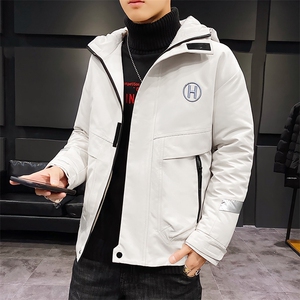 男士休闲连帽加厚保暖棉衣外套棉服棉袄冬季防寒开衫男装M988图片