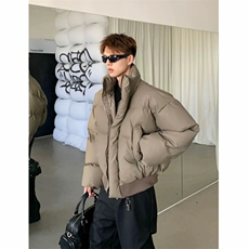 网图冬季哑光PU皮棉服加厚保暖棉衣D8808-特P65，男装棉衣，星座1213