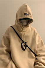 痞帅高级感男士卫衣春季美式潮流连帽外套衣服-JK23107-P55控78，男装卫衣，星座605(原A050)