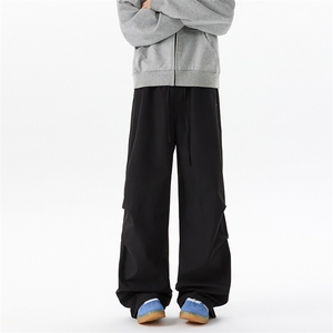 8XL-M春夏美式工装裤子大码冲锋裤休闲直筒褶皱伞兵裤KZ1950/P48图片