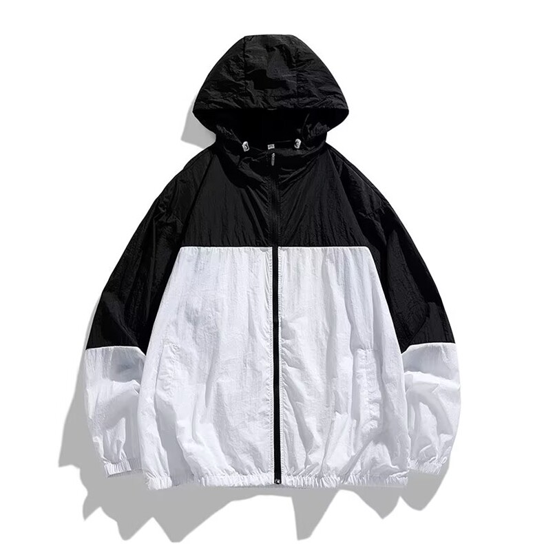 冰爽丝滑情侣款夏男女抗紫外线宽松透气防晒衣衣薄外套FS636P40，男装防晒衣，星座1013-5