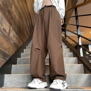 工装裤男冰丝cityboy长裤夏季薄款百搭休闲裤子男生免烫 K2820图片