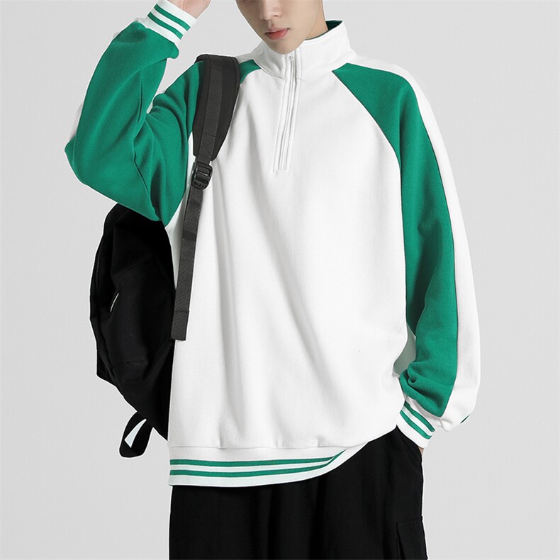 新款男百搭设计感立领无影墙卫衣VE55128-P41控68,男装卫衣,星座717
