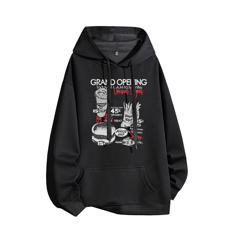 得物供货、复合重磅420克现货连帽卫衣宽松HD019-1-HML469-特P45,男装卫衣,电商019-1