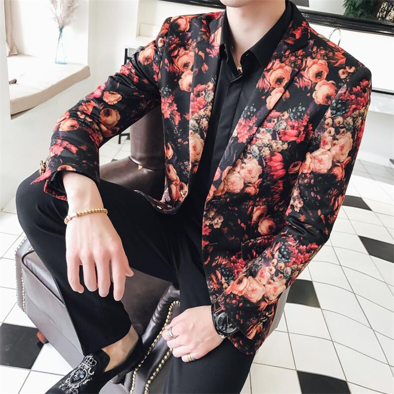 秋冬【常年款】欧版英伦风大码店主风西装西服男D219-7011-P150,男装夹克,电商A199(原D219）