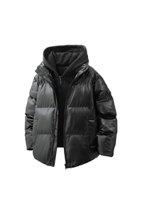支持二开假两件PU皮绵服皮棉衣外套男 8573-P90 控138 85733-P102图片