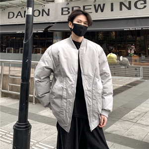美式潮牌飞行员加厚棉衣外套男冬季机能风宽松保暖棉服男女潮p108图片
