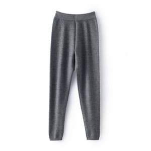 2025春秋新款羊绒衫女100纯山羊绒长袖圆领休闲毛衣纯色羊绒套装,女装打底裤,绒源之鑫