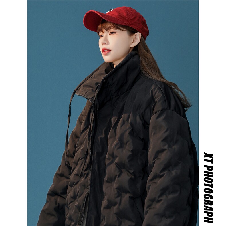 1定制面料中性风棉衣女半高领棉衣男外套女8707P125控168，女装棉衣/棉服，星座226-2