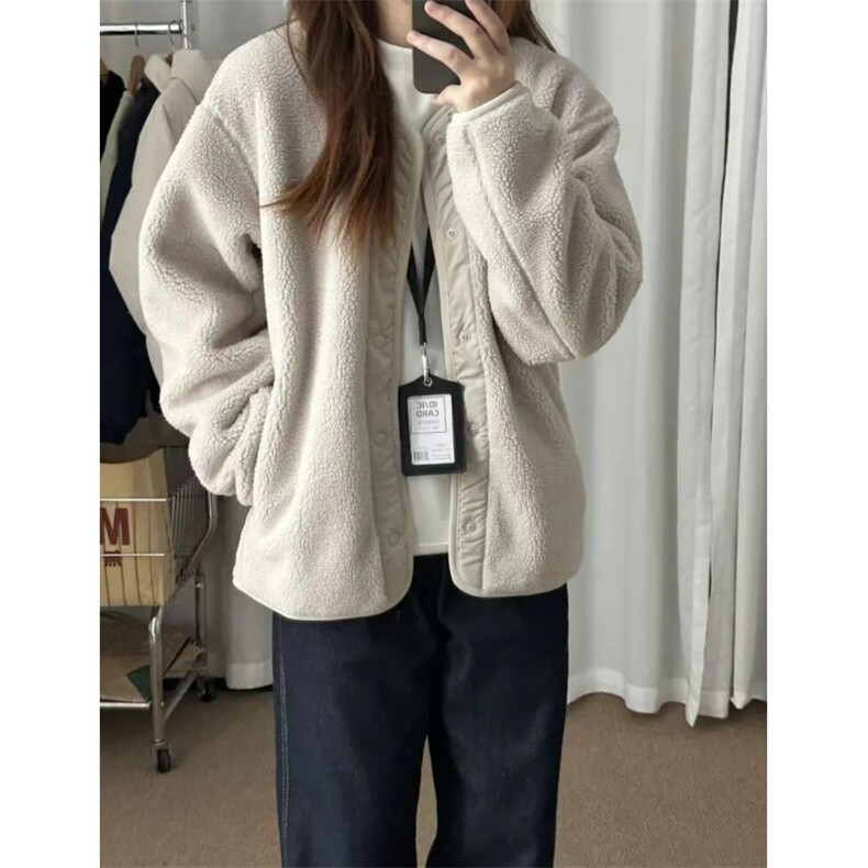 有货。。布写者摇粒绒外套男女JF001-P75,女装短外套,星座412-1