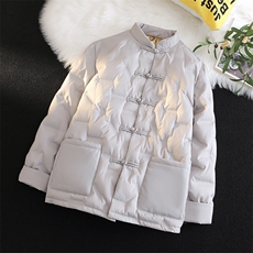 羽绒服风复古棉衣男冬款90绒羽绒服保暖外套休闲棉服1170p215，男装羽绒服，电商A016