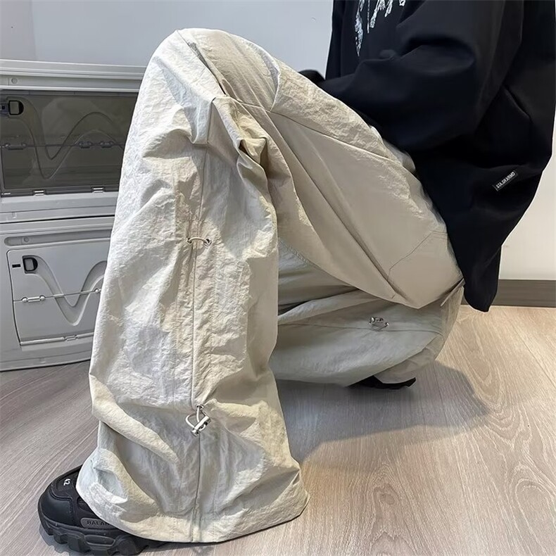 速干工装裤美式高街直筒宽松男女显瘦运动阔腿休闲裤子BL819-p43,男装工装外套,星座1008-1
