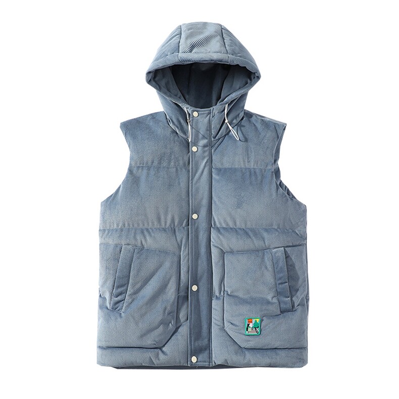 冬款加棉加厚连帽棉服潮牌马甲背心棉衣外套男士8130-P95控价118,男装背心/马甲,电商A441-1
