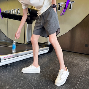 C317-D023-P45短裤男夏季2025新款男装休闲裤五分裤子图片