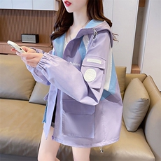 秋新款开学季美式学院风飞行员夹克外套复古宽松女C471-80，男装夹克，星座911-2(原星座613-2）