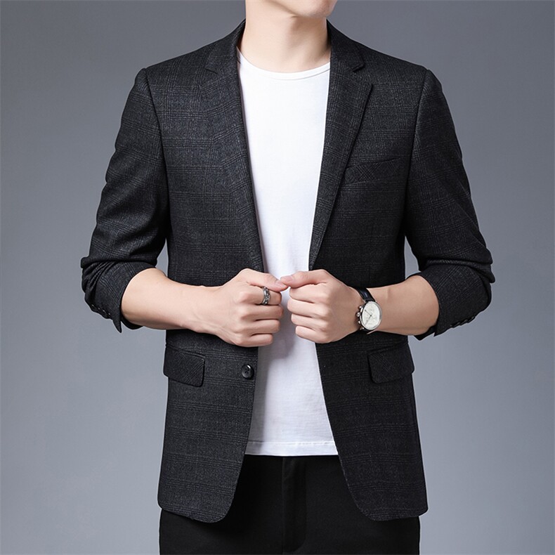 M20727钱塘2020-2秋冬男士高端商务休闲便服单西P160控价不低308图片
