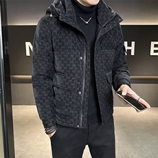 数据款2024新款羽绒服男士冬季短款加厚外套B240-YR9159-P225，男装羽绒服，电商B240