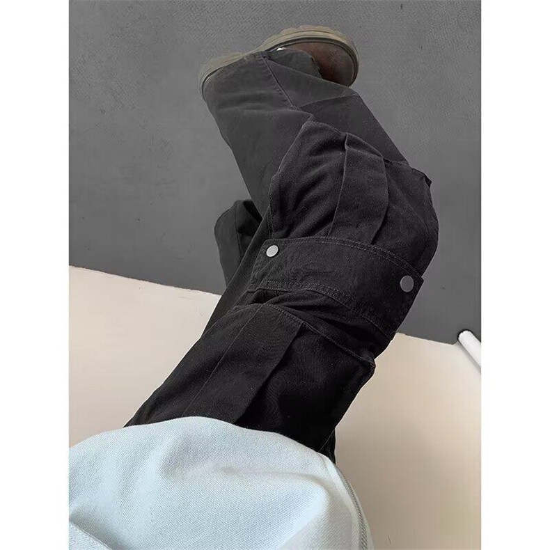 高街工装休闲裤男士韩版潮流帅气百搭2026春季ins长裤K6100-P72,男装休闲裤,星座412-2
