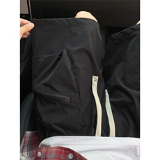 美式工装机能裤夏季速干透气冰丝裤男士短裤休闲五分裤P38，男装牛仔裤，电商C306-1