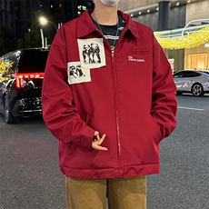 F525P63秋装夹克外套薄男装上衣休闲简单款百搭，男装夹克，星座512-6