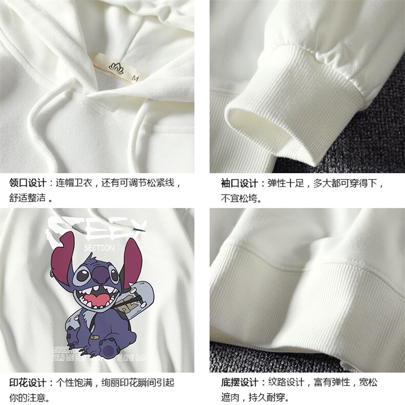 WY2038-P40纯棉连帽卫衣男大码运动帽衫宽松薄外套男麒麟风,男装卫衣,电商A040A