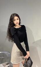 【现货】一字肩特色上衣，其它，色调轩