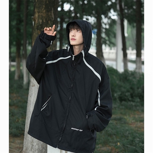 A804-P68 2024秋季户外登山防晒衣情侣装日系机能风冲锋衣外套男图片