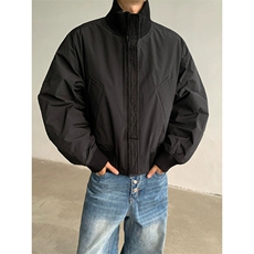MY04-尺码M-3XL-特P65-美式复古廓形飞行员加厚夹克棉服外套棉衣，男装夹克，星座1811B