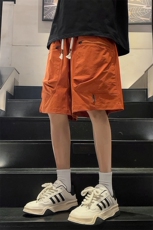 拉链工装短裤男2025新款夏季薄款速干宽松五分裤A406K606特P38，男装牛仔裤，星座309（原A406）