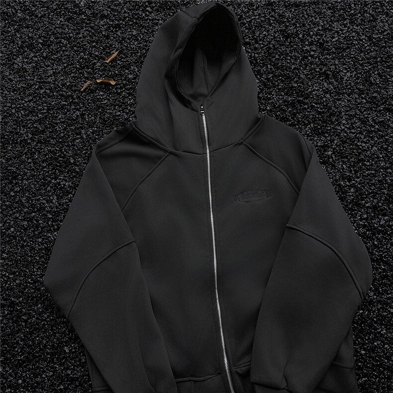 2024港风休闲外套韩版潮流刺绣简约夹克ins宽松上衣WT446-P63，男装夹克，星座313A-2