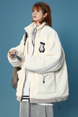 冬款加绒加厚棉衣外套中性风羊羔绒保暖棉服男士8843-P110控价138，男装棉衣，电商A441-1