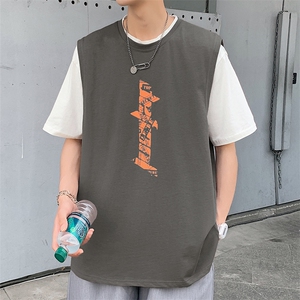 夏季港风宽松青少年休闲背心TC1111-P25图片