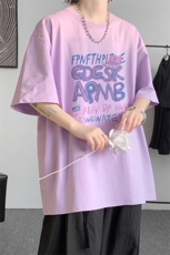 已注册/夏季内景纯棉潮牌宽松短袖T恤男圆领体恤衫DT9684/P25，男装T恤，电商B316
