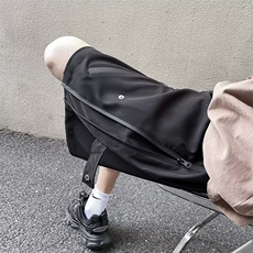 美式冲锋短裤男女夏季五分中裤潮牌ins宽松机能休闲裤子D7526-P35，男装休闲裤，星座1008