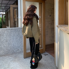 新款现货白鸭绒羽绒服女2025冬新款时尚洋气显瘦保暖外套派克服，女装羽绒服，韩然一族