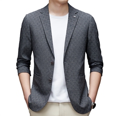 DJ2205钱塘2020-3秋冬季新款时尚休闲百搭中年男士西服P147，男装西服，钱塘207-3