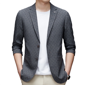 DJ2205钱塘2020-3秋冬季新款时尚休闲百搭中年男士西服P147图片