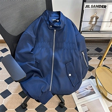 美式飞行员教练服夹克男士春季休闲潮牌棒球服工装外套W6469-P62，男装夹克，星座412-3