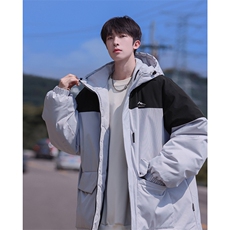 新款港风棉服大口袋宽松时尚港风青少年棉袄外套MY9305P-95，男装棉衣，电商A128