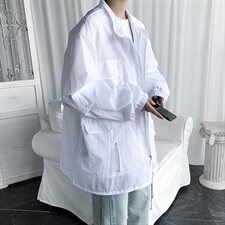 20年夏季新款工装简约防晒衣男女外套跑量品质B293-FSY06-P40，男装夹克，电商A306