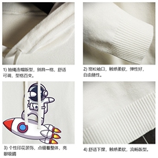 LM68158-P58加绒款-P68连帽毛衣男大码带帽针织衫男毛线衣网格，男装针织衫/毛衣，电商A040A
