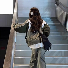 原宿飞行员夹克时尚简约新款文艺日系潮流百搭ins气质慵懒流行，男装夹克，星座506A