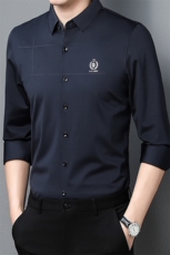 H9168钱塘2020-3新款时尚休闲透气长袖衬衫高品质P78，男装衬衫，钱塘207-3