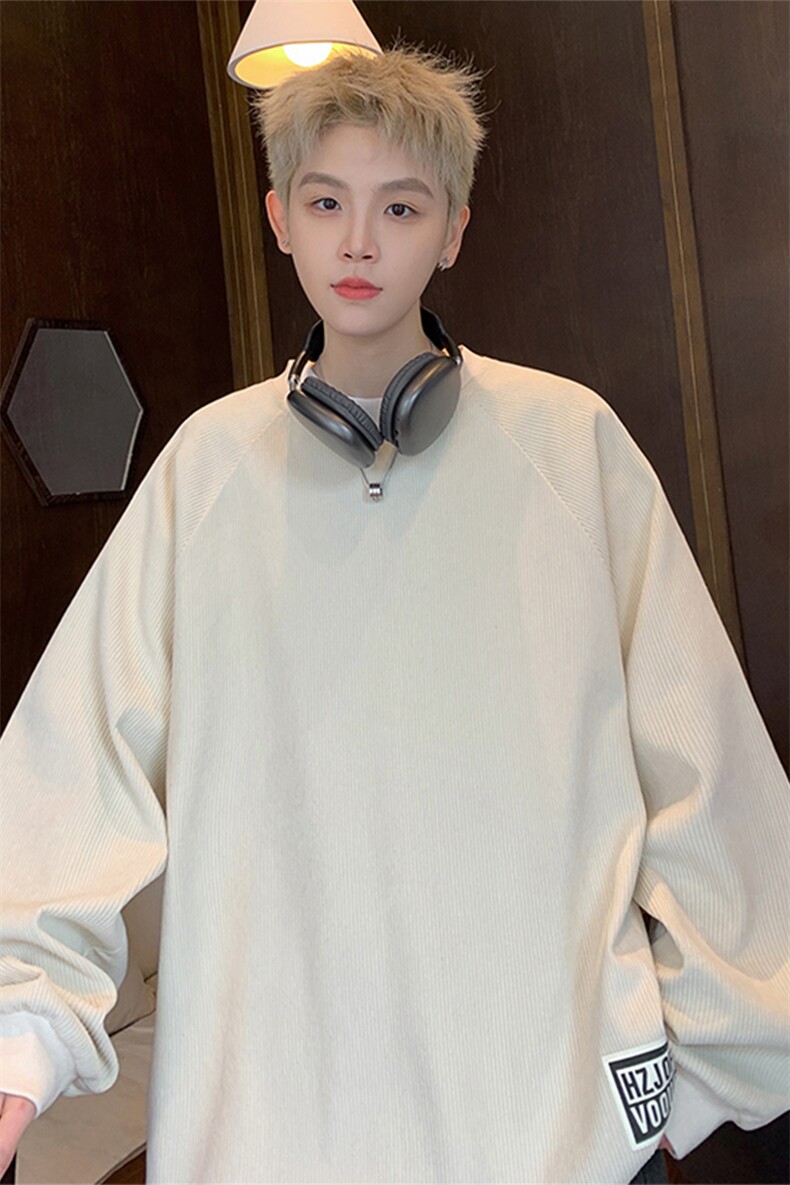 2026HW23905改薄秋季外景大码灯芯绒卫衣M-5XHW24071-特P25,男装卫衣,电商A022