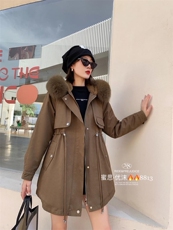 2021冬装派克服修身显瘦，其它，蜜思优沫